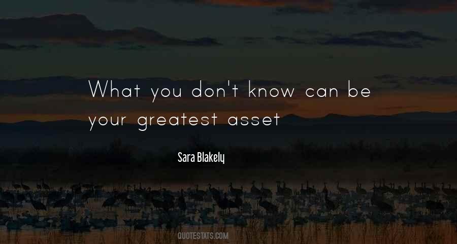 Quotes About What You Don't Know #1143118