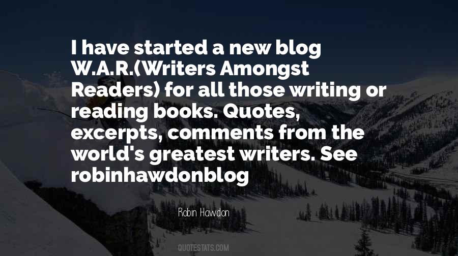 Reading For Writers Quotes #415877