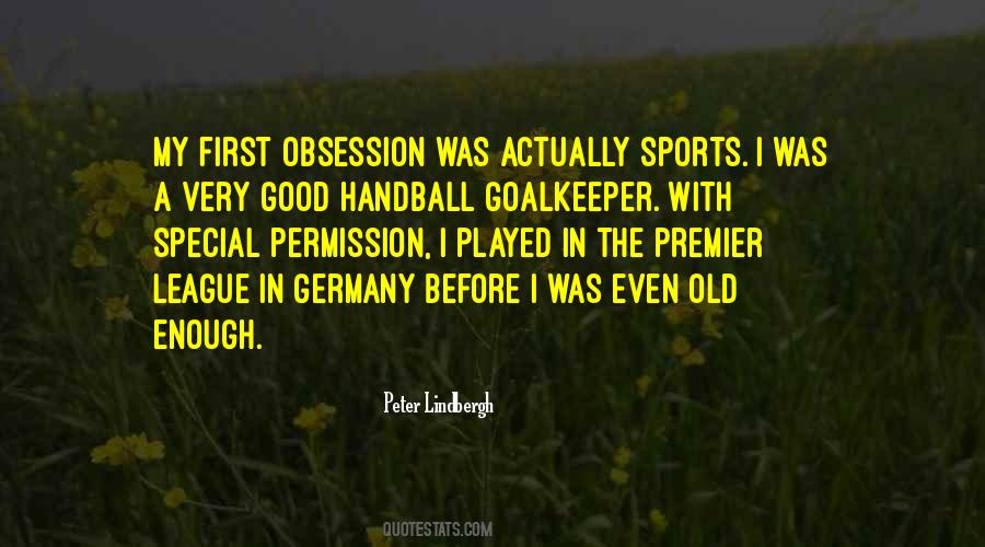 Quotes About Handball #1634922