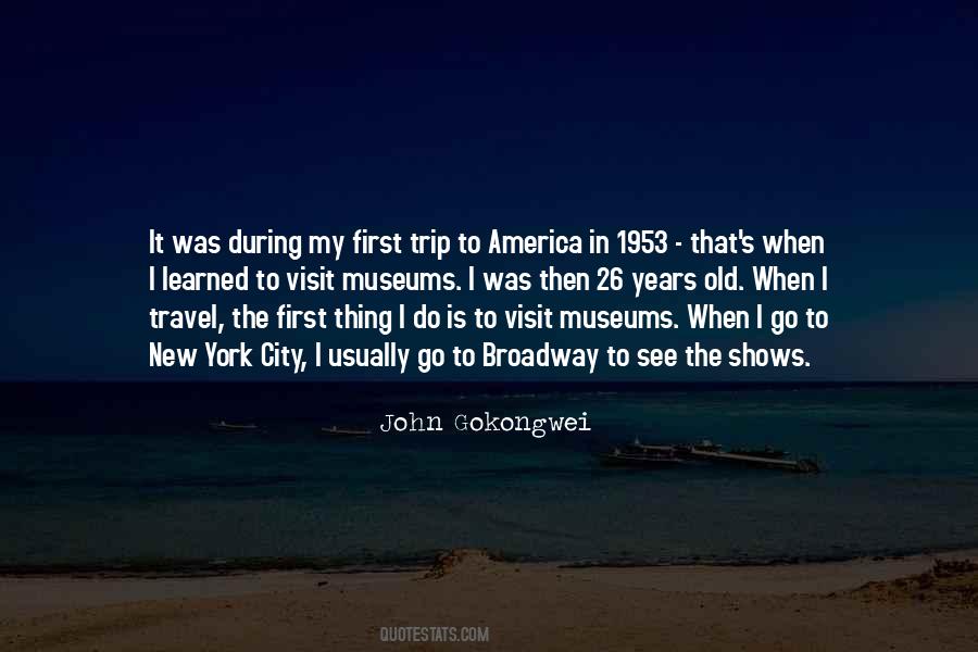New York Travel Quotes #477397