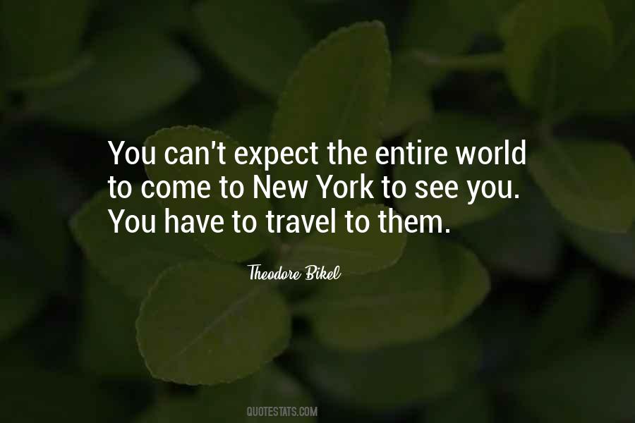 New York Travel Quotes #898643