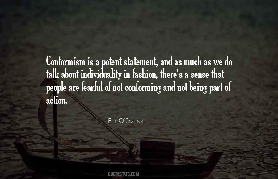 Quotes About Conforming #1274089