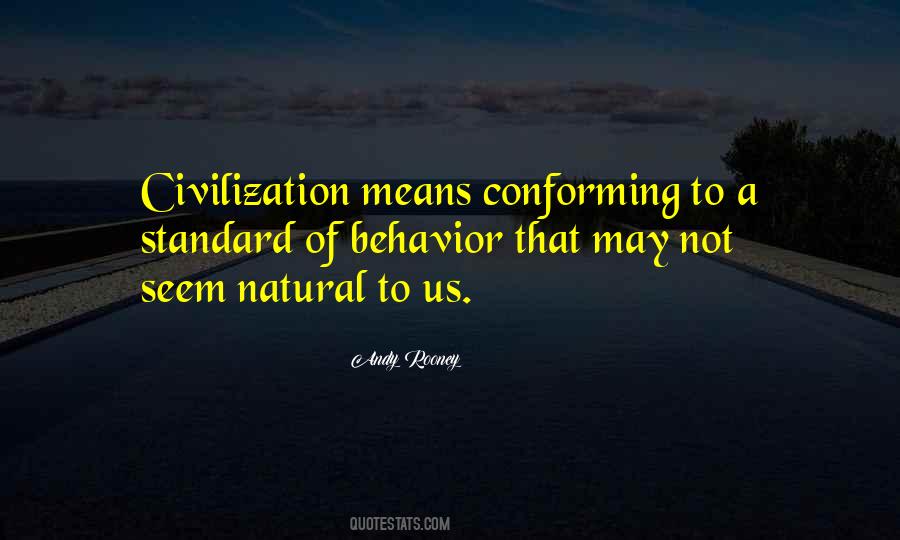 Quotes About Conforming #502278