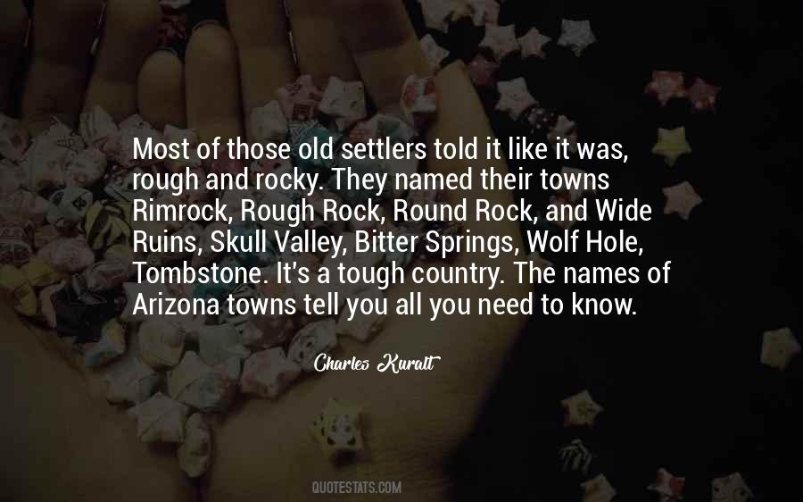 Quotes About Old Towns #291275