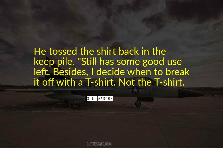 Quotes About Shirt Off #417454