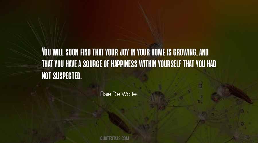 Quotes About Happiness Within #1227533