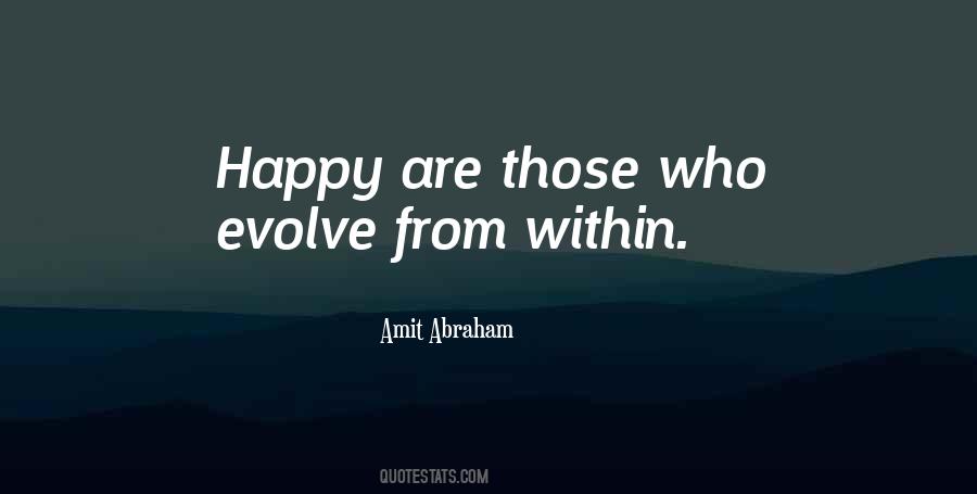 Quotes About Happiness Within #364261