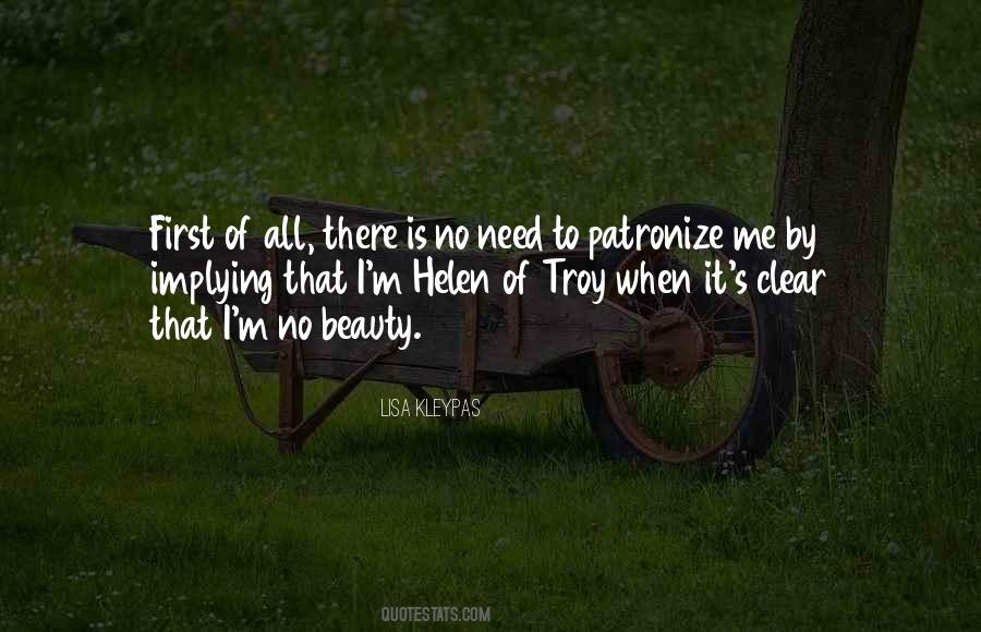 Quotes About Troy #1669375