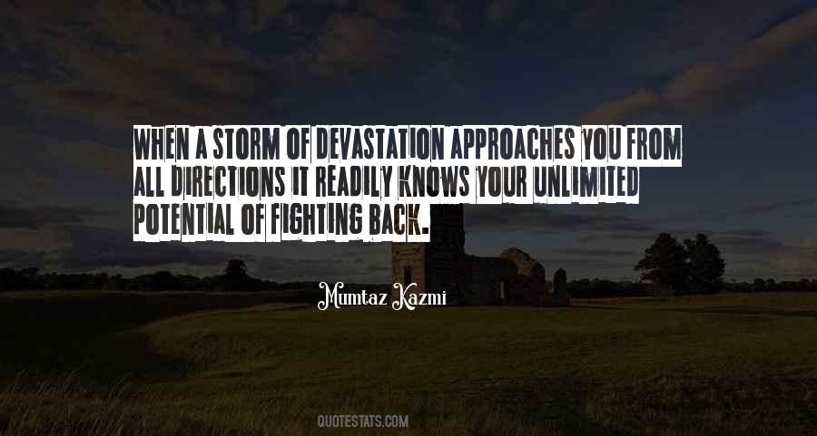 Quotes About Fighting Back #208646