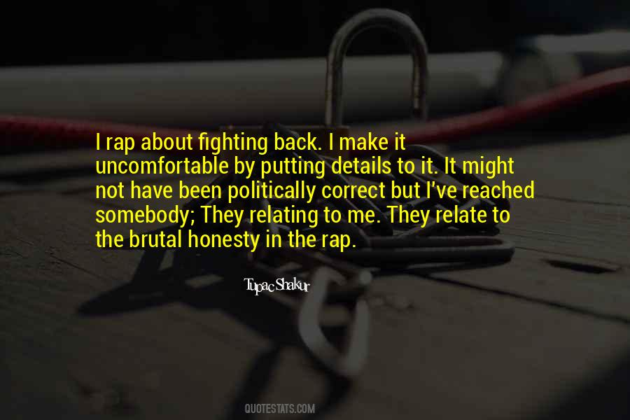 Quotes About Fighting Back #532961