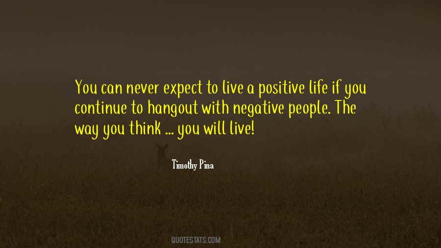 Quotes About Negative People #129288