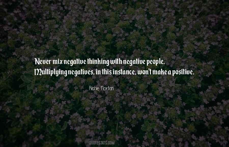 Quotes About Negative People #1547029