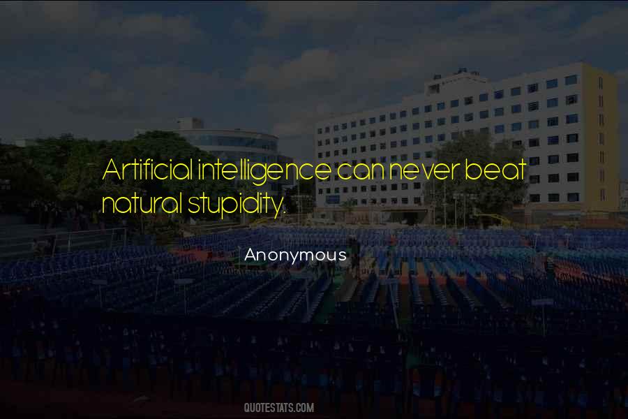 Quotes About Artificial Intelligence #658002