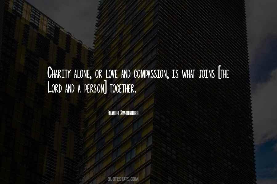 Quotes About Charity And Love #1477577