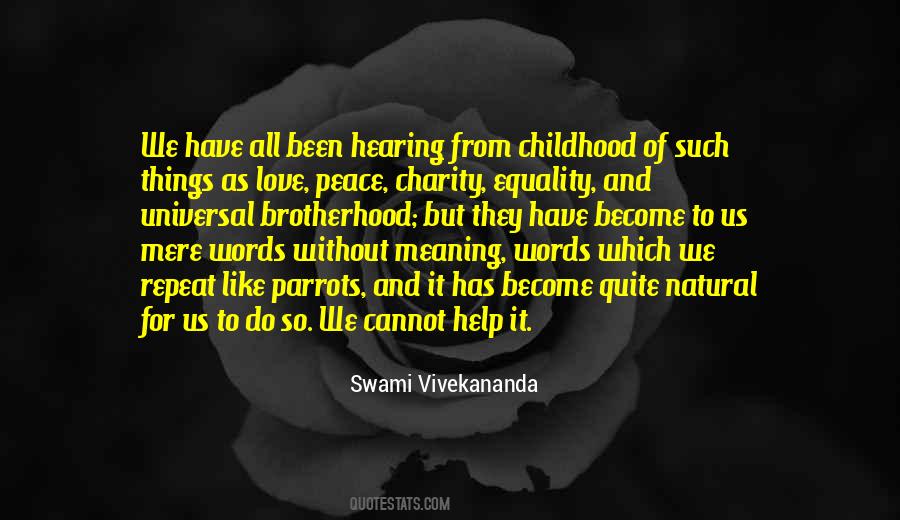 Quotes About Charity And Love #301282