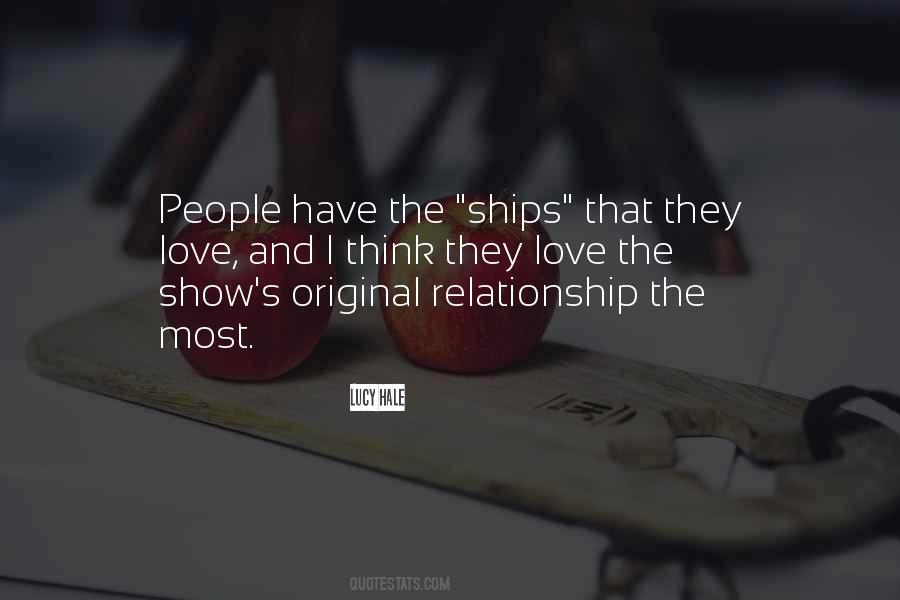 Quotes About Ships And Love #1302471