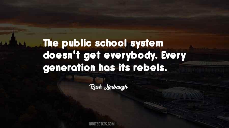 Quotes About School System #272687