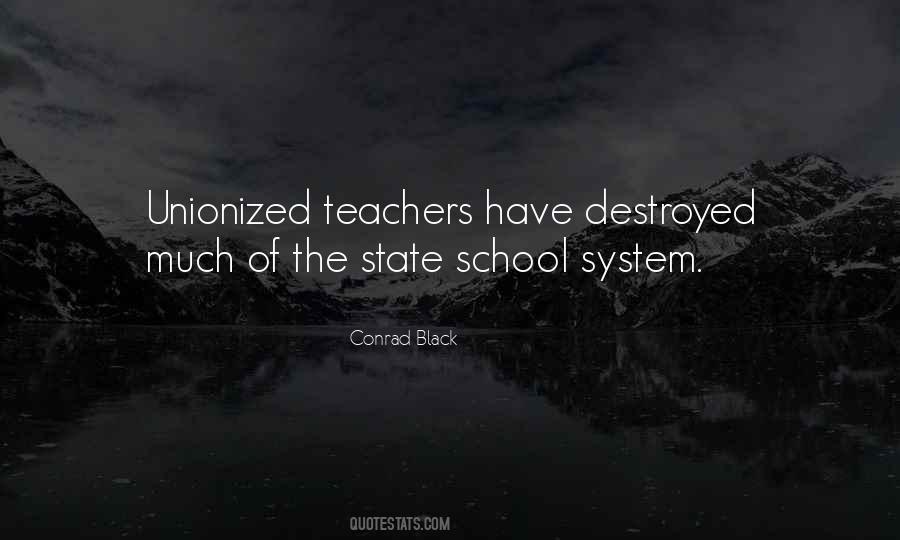 Quotes About School System #603591