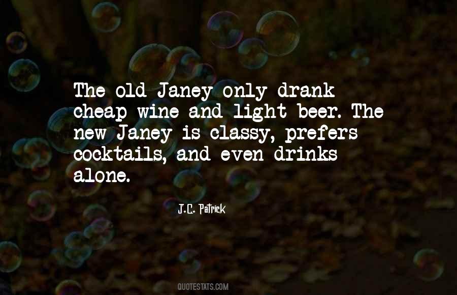 Quotes About Old Wine #113844
