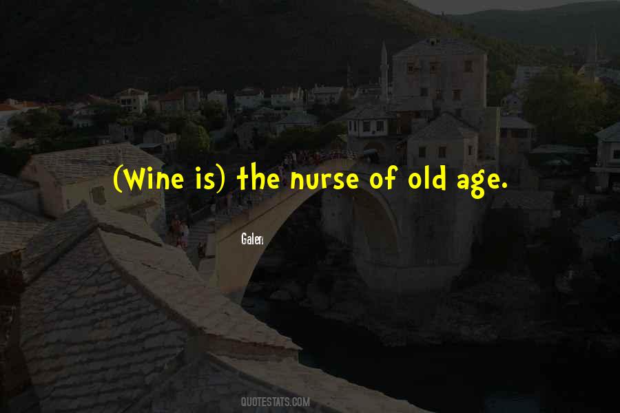 Quotes About Old Wine #259543