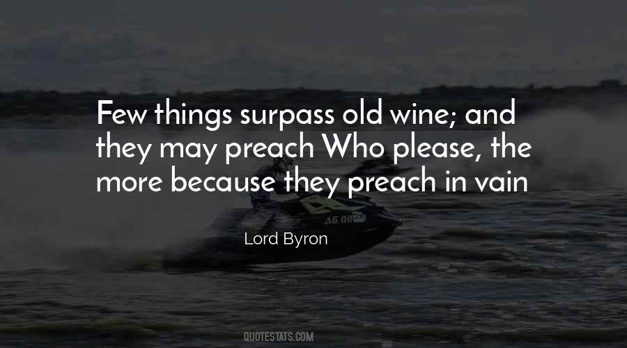 Quotes About Old Wine #775110