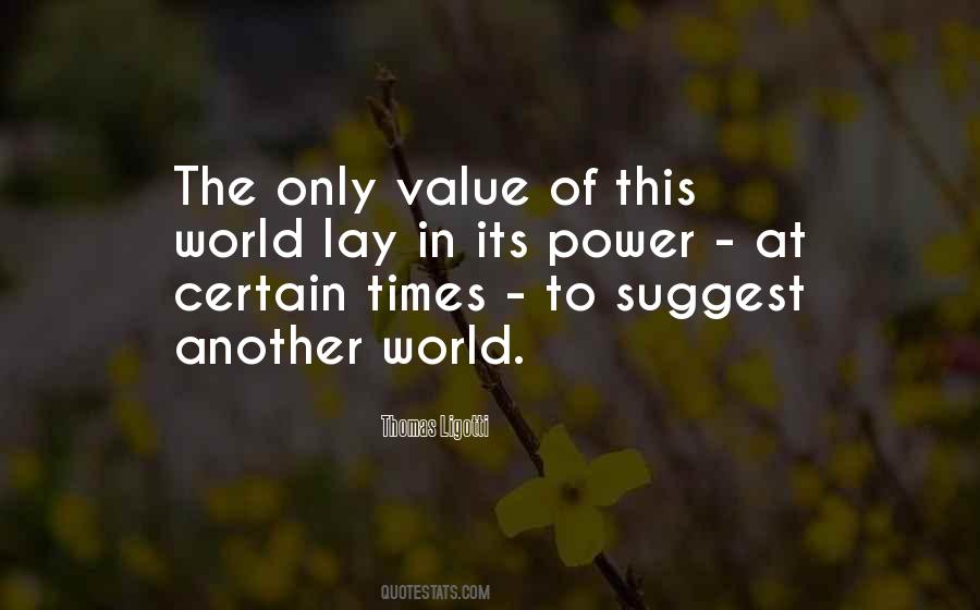 World Power Quotes #27891