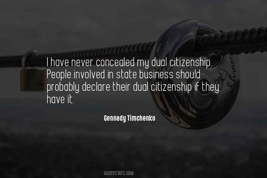 Quotes About Dual Citizenship #1325409