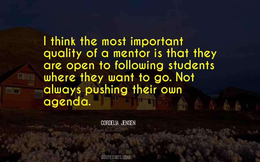 Quotes About A Mentor #261963