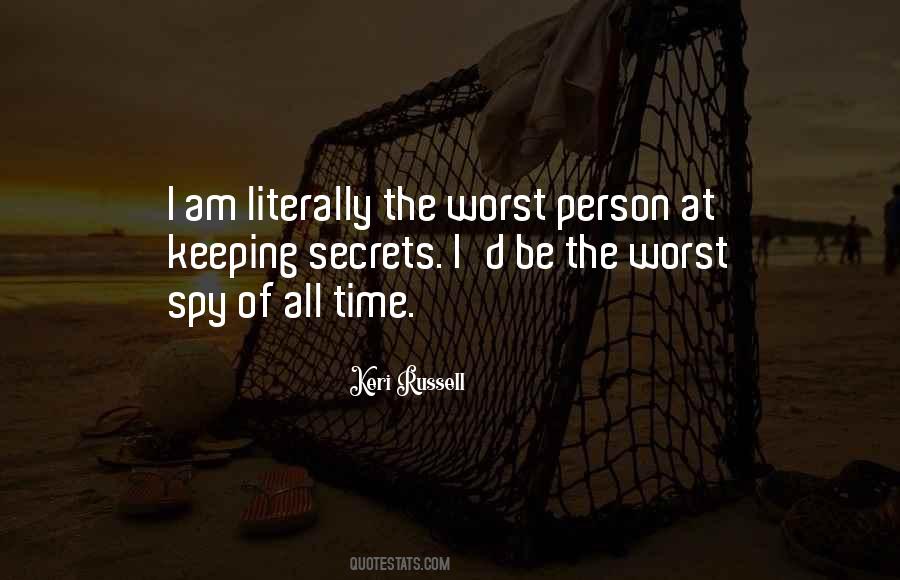 Quotes About Worst Person #393221