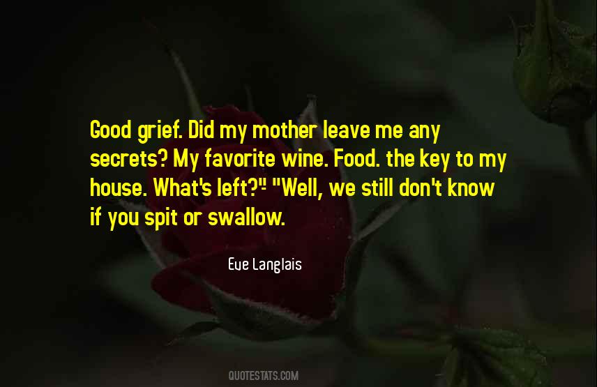 Quotes About Mother Grief #1748498
