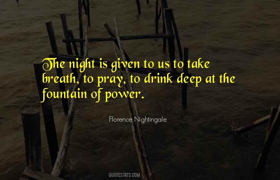 Quotes About Night Of Power #1386860