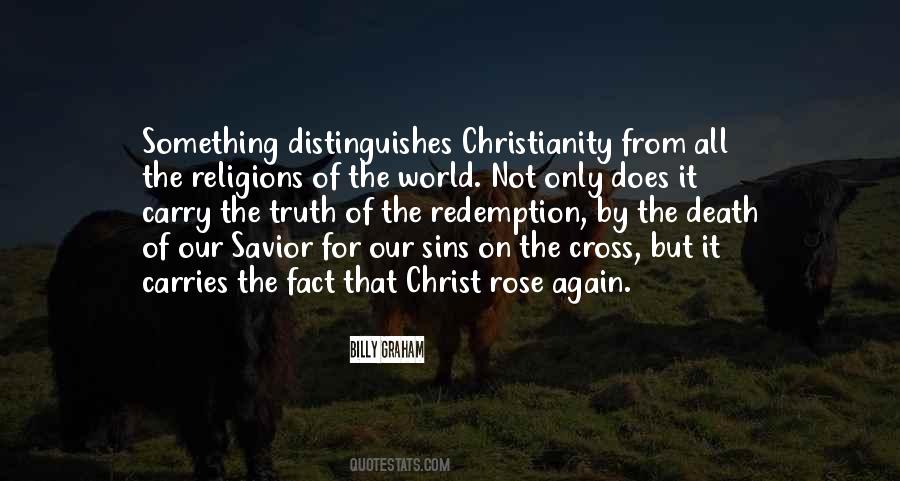 Quotes About Christ's Death On The Cross #1350840