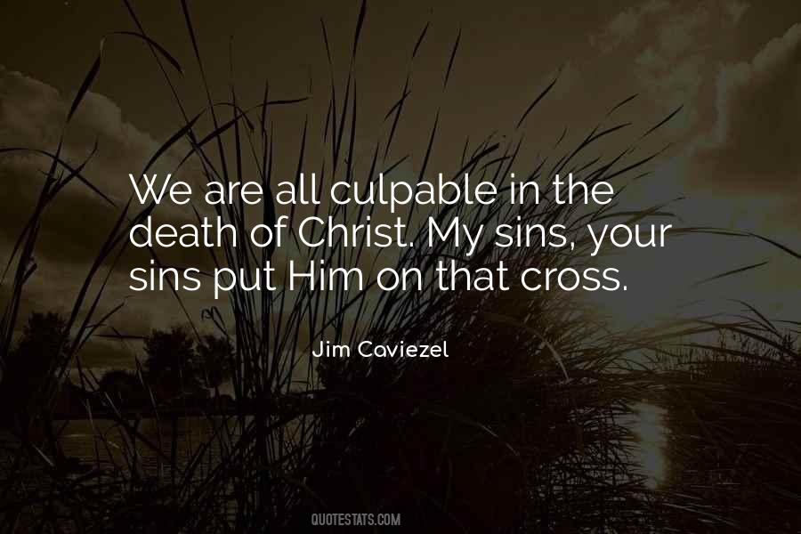 Quotes About Christ's Death On The Cross #803258