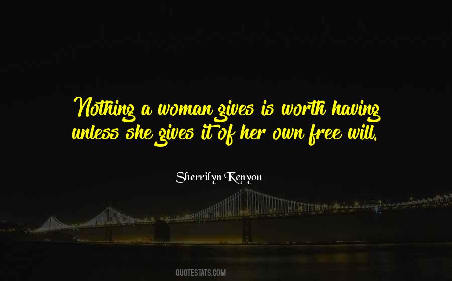 Quotes About Worth Of A Woman #1245426