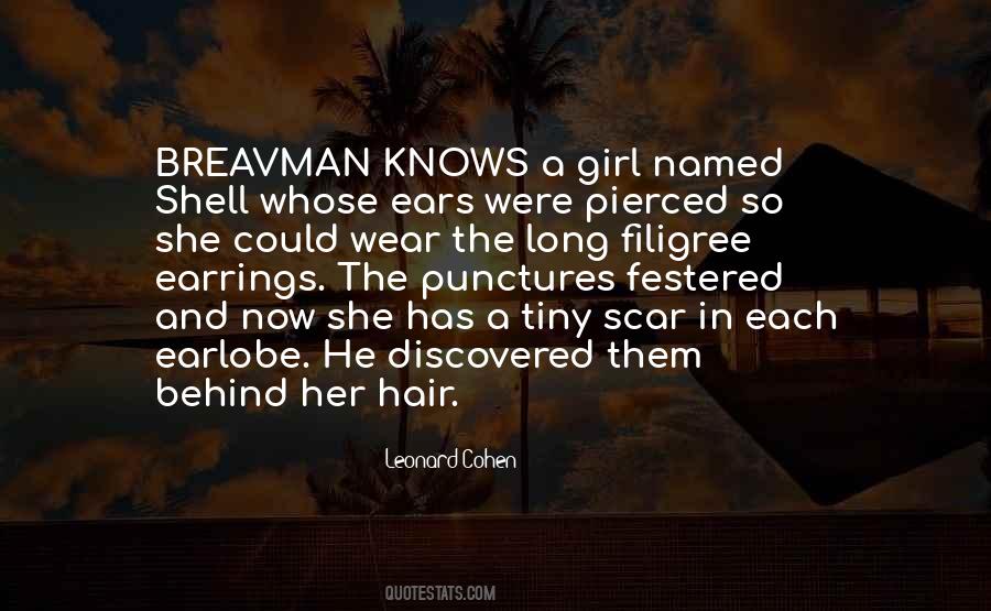 Filigree Earrings Quotes #701266