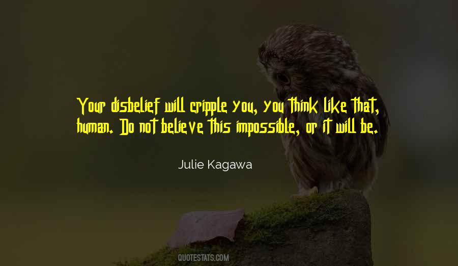 Quotes About Disbelief #1220181