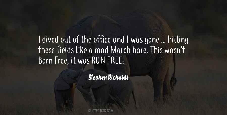 Run Mad Quotes #795381