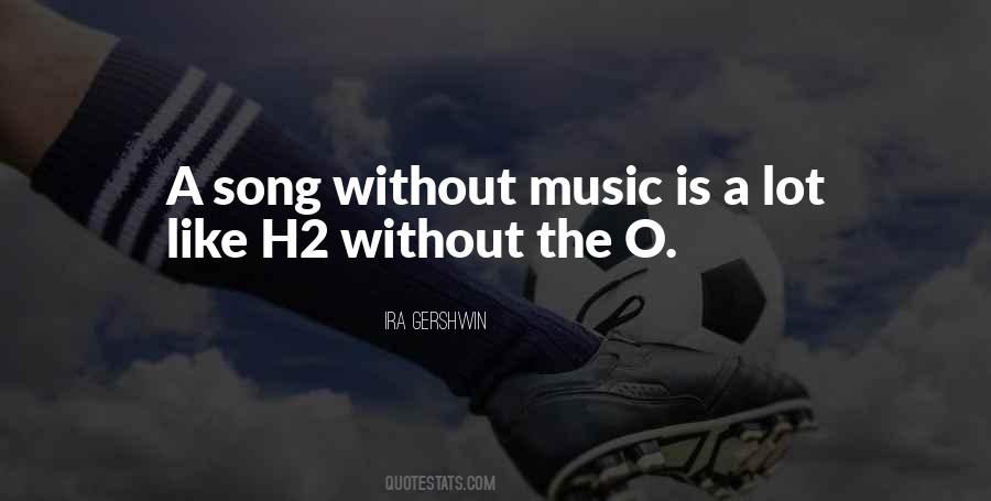 Quotes About Without Music #1334931