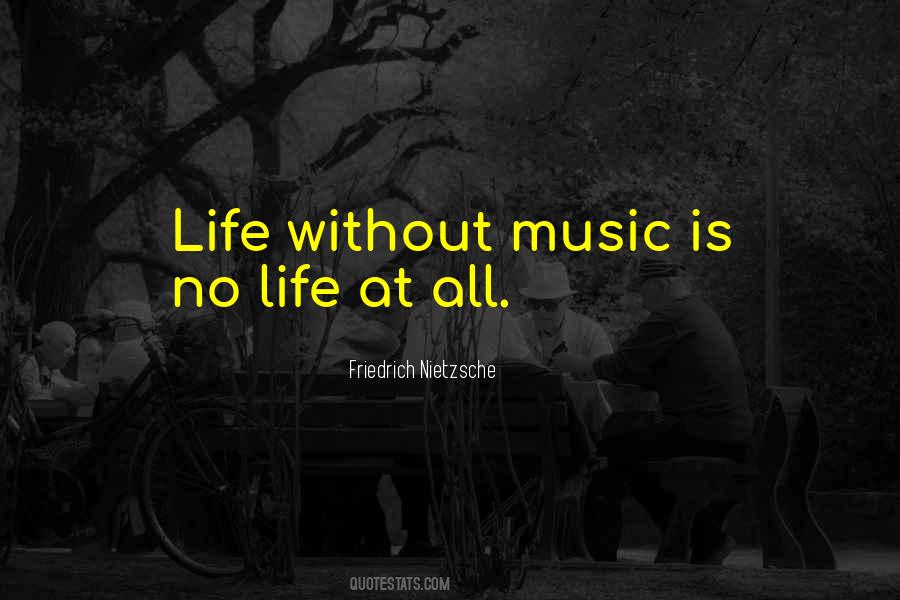 Quotes About Without Music #98022