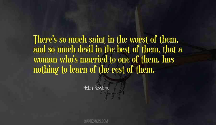 Quotes About Devil Woman #284282