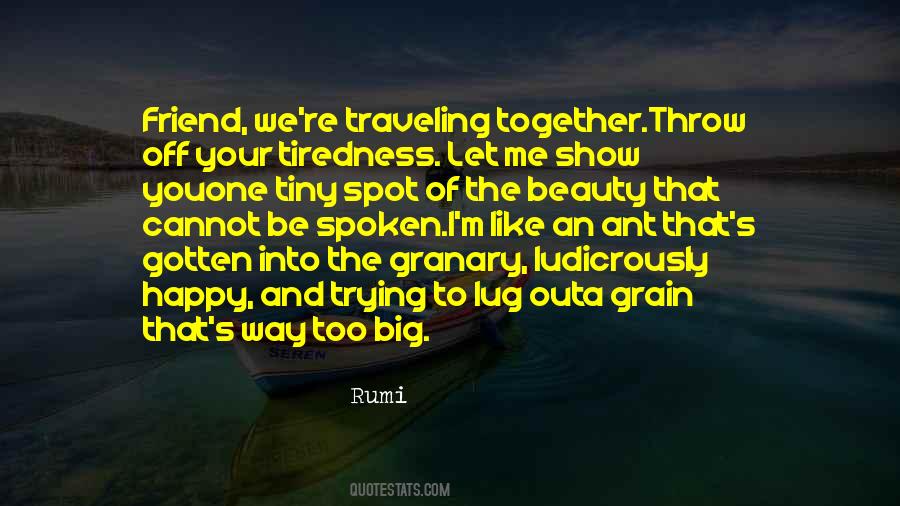 Quotes About Traveling Together #1049509