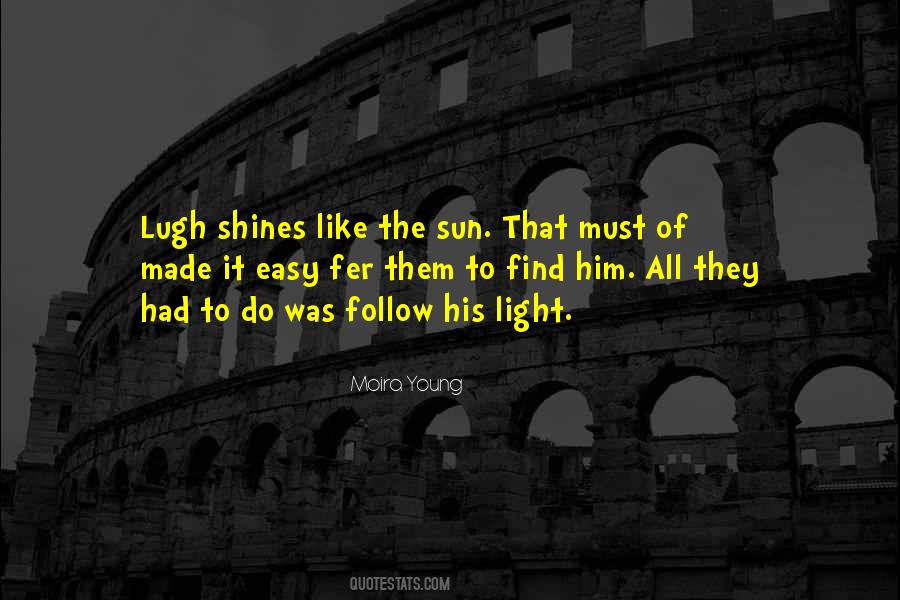 Quotes About Shines #1193599