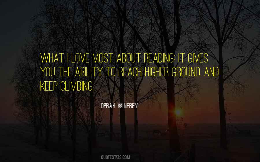 Quotes About Higher Ground #223738