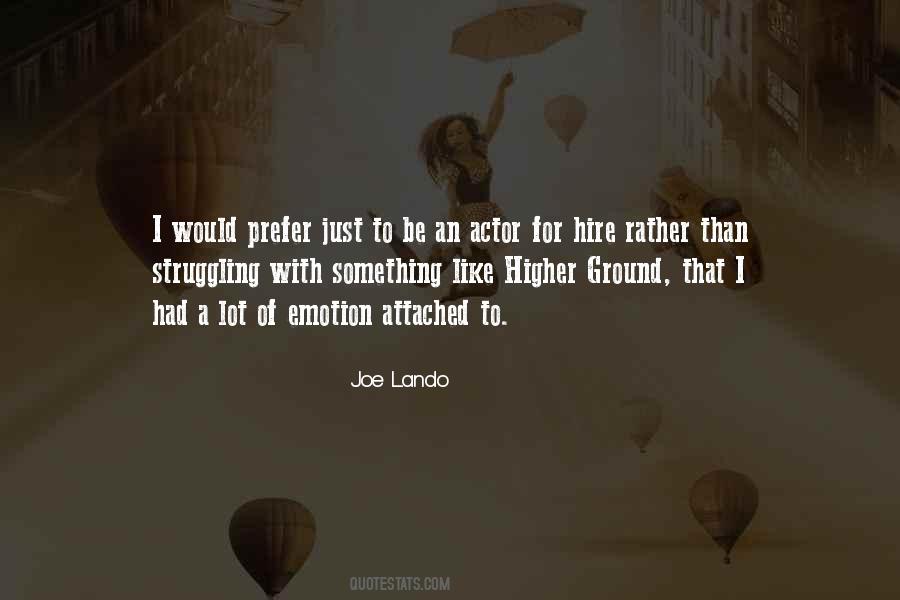 Quotes About Higher Ground #957497