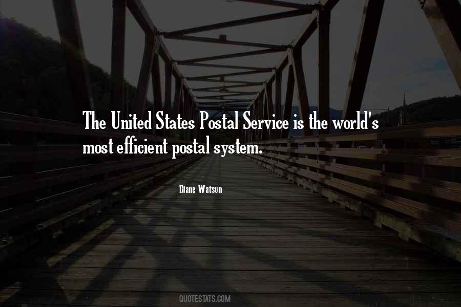 Postal System Quotes #135534