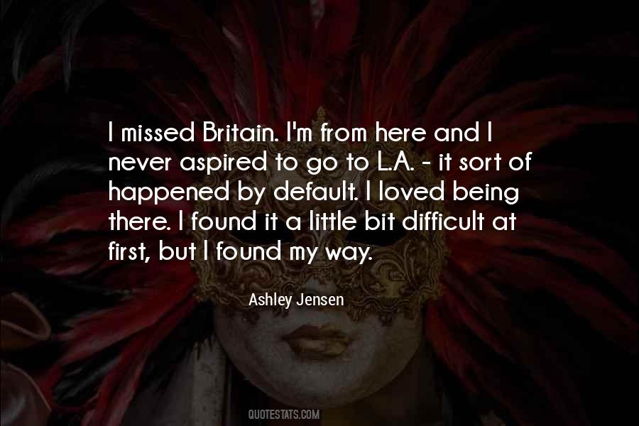 Not Being Missed Quotes #822049