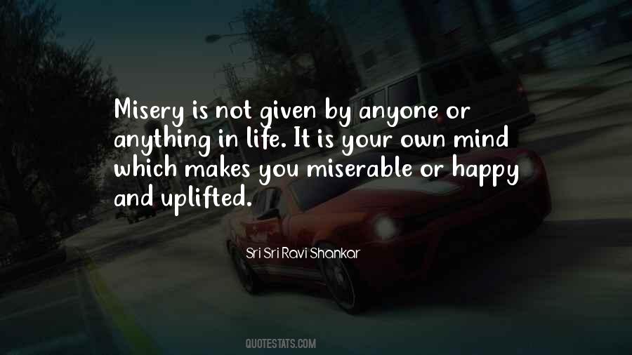 Quotes About Misery #1610769