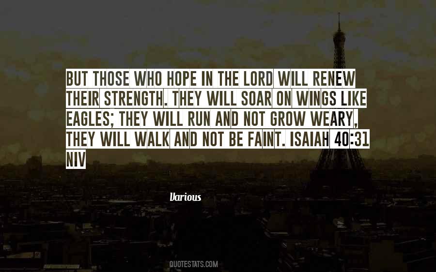 Strength In The Lord Quotes #1808316