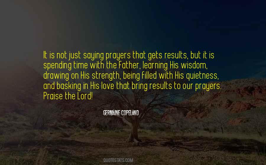 Strength In The Lord Quotes #476341