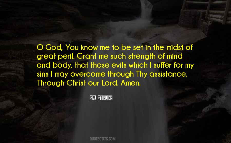Strength In The Lord Quotes #778821